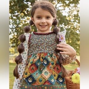 Matilda Jane “Mohunk Mountain” Sara Top Girls Size 2 boho nature corduroy